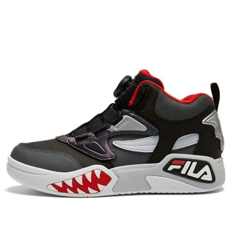 (GS) FILA BOA Sportswear Sneakers 'Black Grey Red' K15B341305FBD sold by KicksCrew