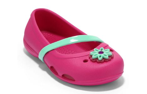 (GS) Crocs Lina Flats 'Pink' 205040-6X0 sold by KicksCrew