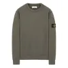 STONE ISLAND Garment Dyed Crew Sweatshirt 'Dark Green' 731563020-V0059 sold by KicksCrew
