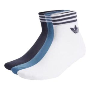 Adidas Originals Athletic Socks Multicolour 3 Pairs 'White Teal Black' HL1704 sold by KicksCrew