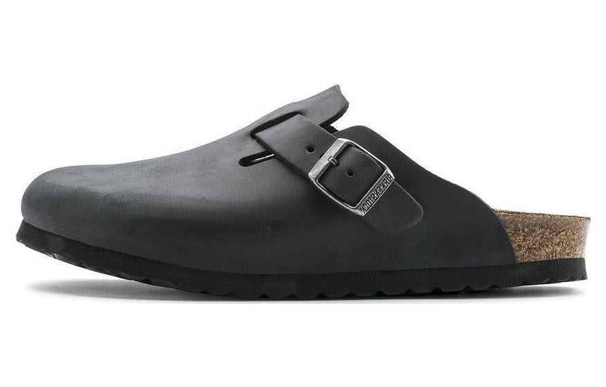 Birkenstock Boston Regular 'Oiled Leather Black' 0059461 sold by KicksCrew product image thumbnail 2