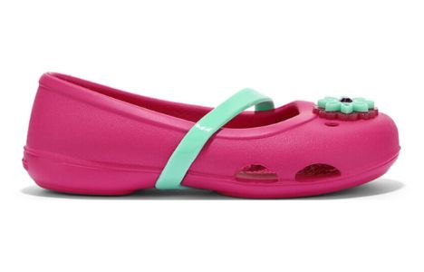 (GS) Crocs Lina Flats 'Pink' 205040-6X0 sold by KicksCrew
