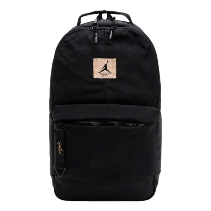 Air Jordan leather backpack 'Black' 9A0478-023 | Parallel