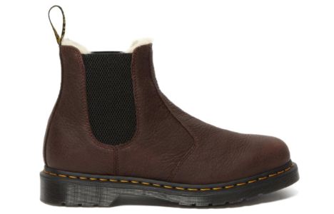 Dr. Martens 2976 Faux Fur Lined Chelsea Boots 'Cask' 26333257 sold by KicksCrew