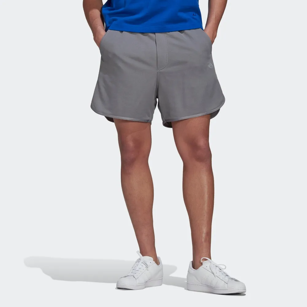 adidas Originals Trefoil Solid Athletic Shorts 'Grey' HR6946 sold by KicksCrew product image thumbnail 2