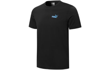 PUMA Back Big Logo Tee 'Black' 671961-01 sold by KicksCrew