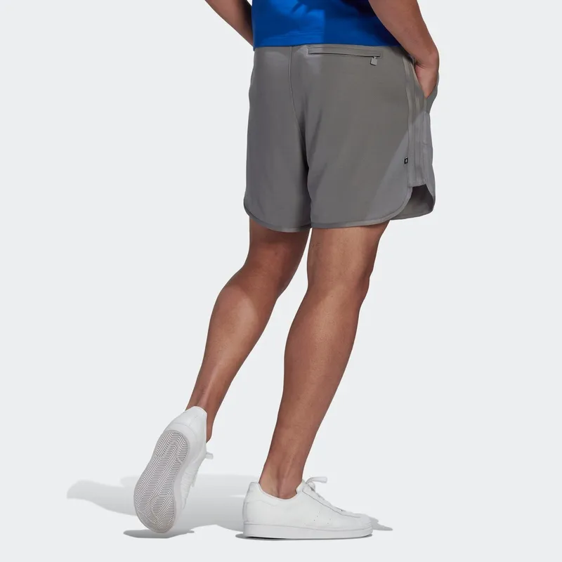 adidas Originals Trefoil Solid Athletic Shorts 'Grey' HR6946 sold by KicksCrew product image thumbnail 3