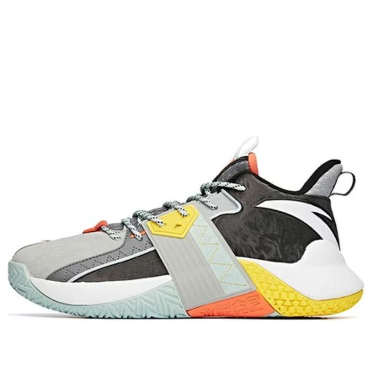 ANTA KT A-Shock Klay Thompson 'Grey Mint Yellow' 112041610-1 sold by KicksCrew