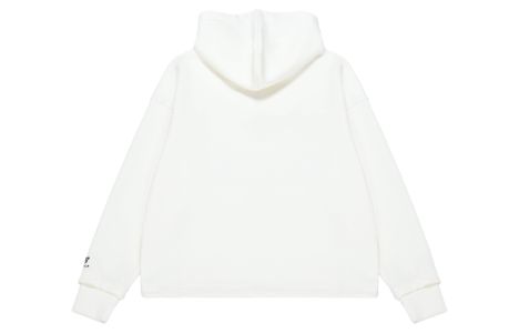 (WMNS) New Balance Casual Logo Hoodie 'White' 5CC39742-IV sold by KicksCrew