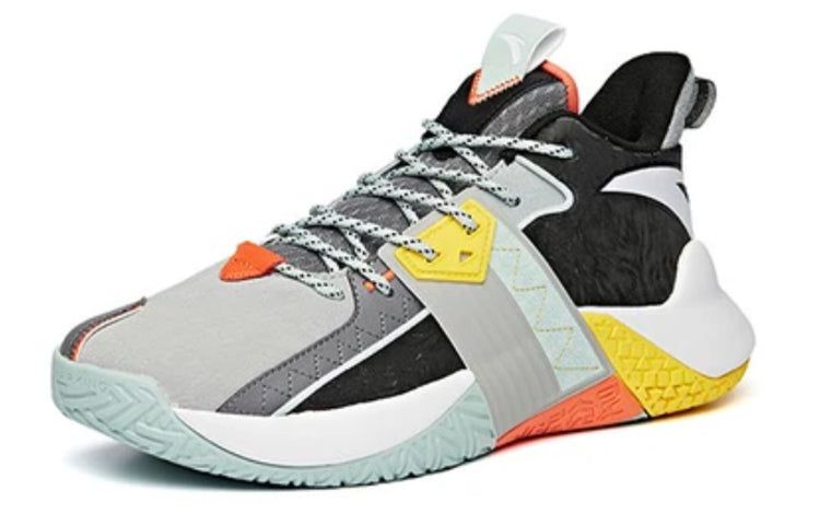 ANTA KT A-Shock Klay Thompson 'Grey Mint Yellow' 112041610-1 sold by KicksCrew product image thumbnail 2