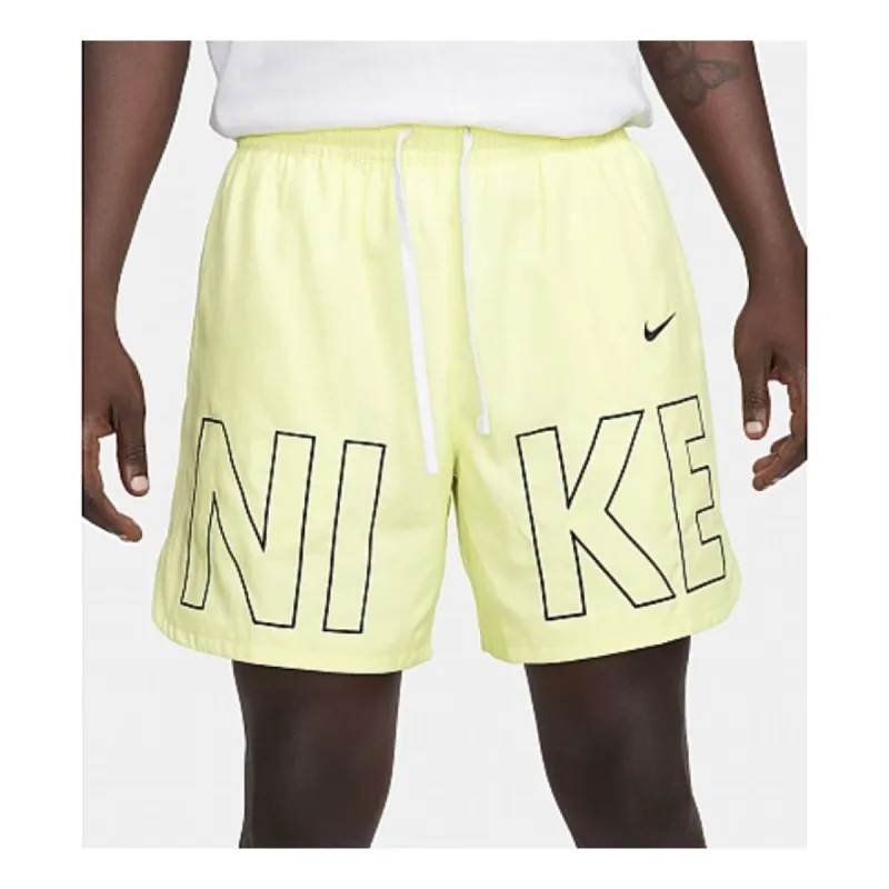 Nike Sportswear Woven Flow Shorts 'Luminous Green' FJ1653-331 sold by KicksCrew