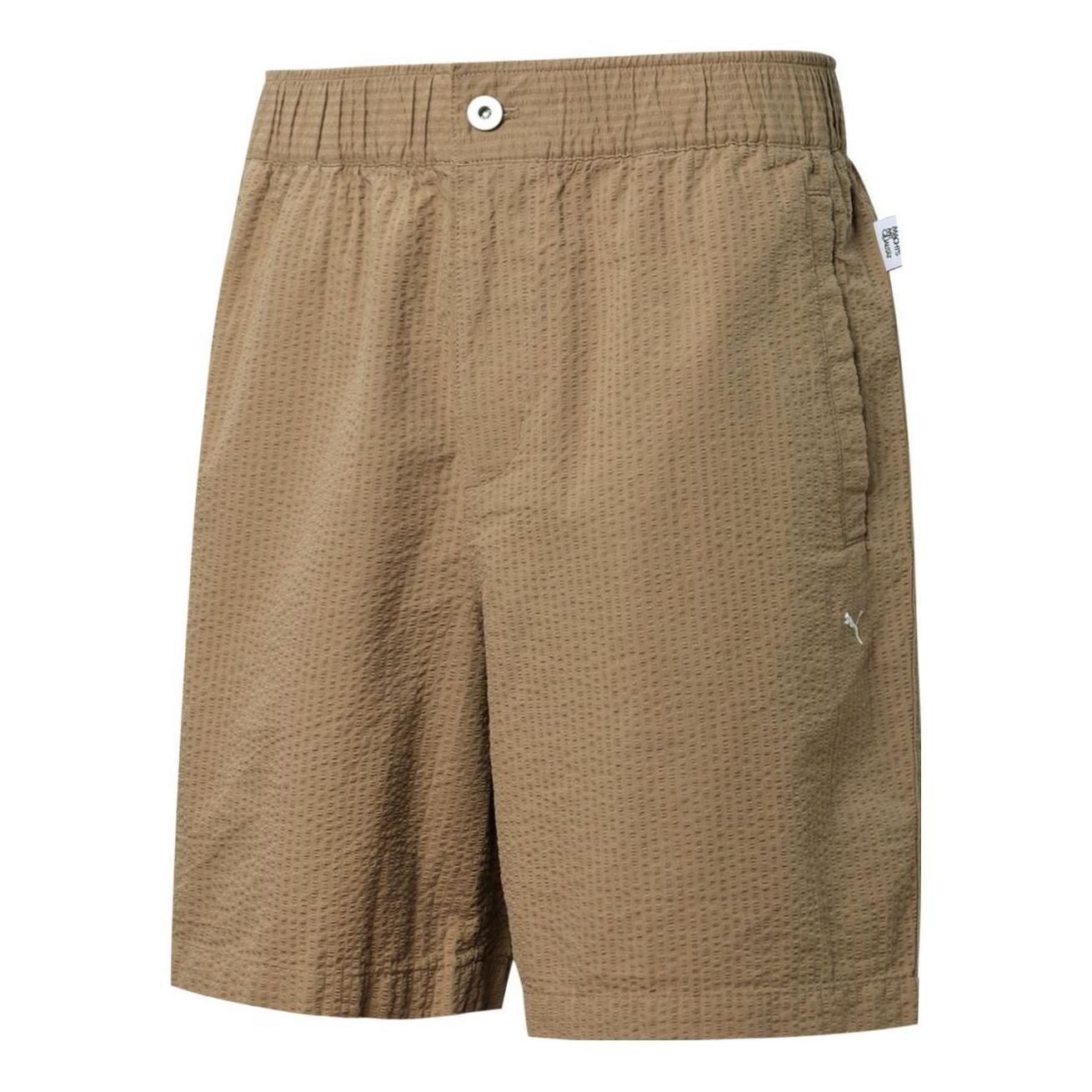 Puma Mmq Seersucker Shorts 'Brown' 533471-63 sold by KicksCrew