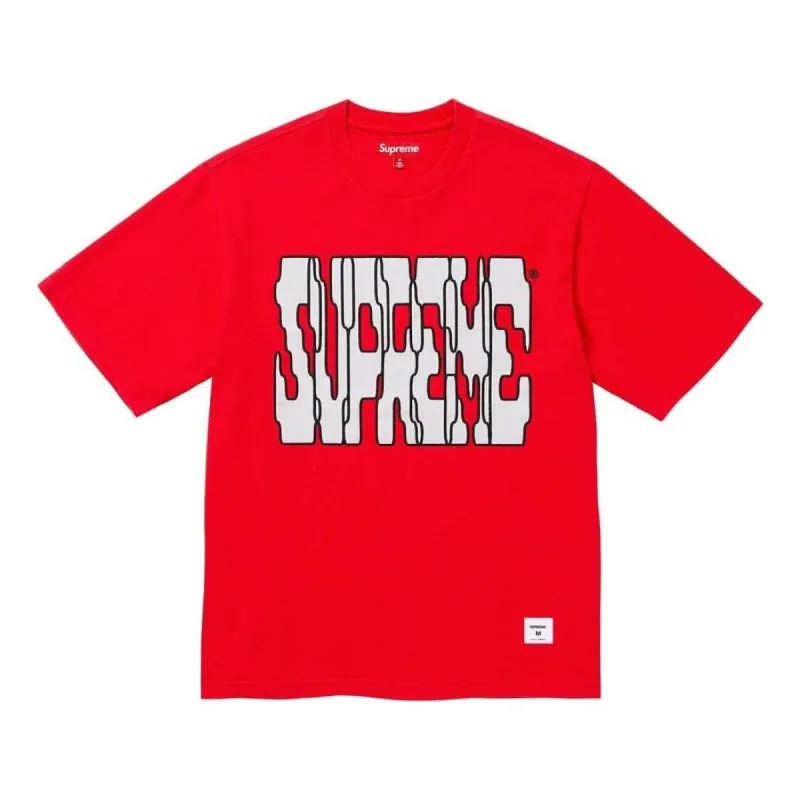Supreme FW23 Week8 Digi T-shirt 'Red' SUP-FW23-151 sold by KicksCrew