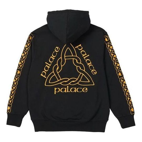 Palace Ye Olde Hoodie 'Black Gold' P21HD028 sold by KicksCrew