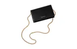 (WMNS) Gucci Chain Wallet With Gucci Script 'Black Leather' 772643-0OP0N-1000 sold by KicksCrew
