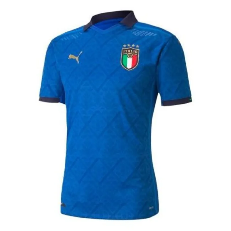 Puma Italy Home Match Shirt 2020 2021 'Blue' 762919-01 sold by KicksCrew