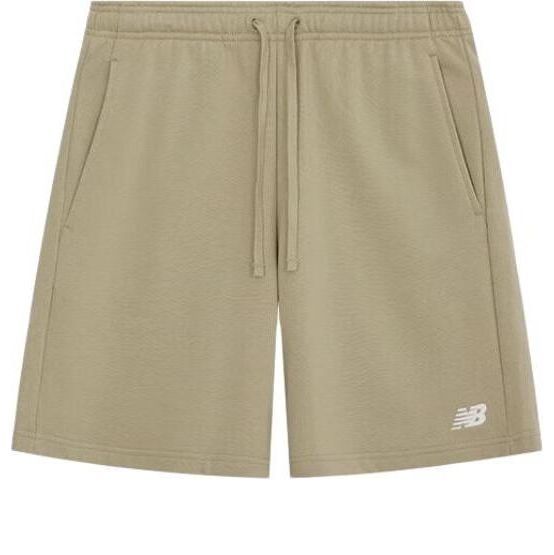 New Balance Logo Shorts 'Khaki' AMS42317-SOT sold by KicksCrew