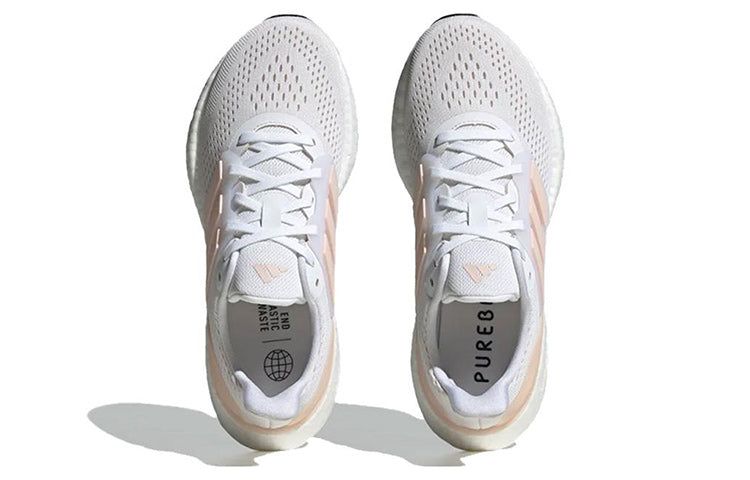(WMNS) Adidas Pureboost 23 Shoes 'White Wonder Quartz' IF2392 sold by KicksCrew product image thumbnail 4