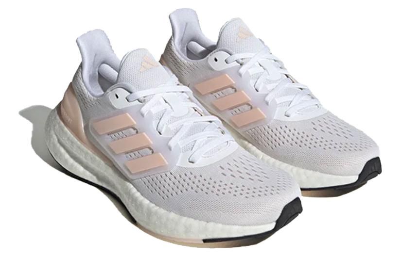 (WMNS) Adidas Pureboost 23 Shoes 'White Wonder Quartz' IF2392 sold by KicksCrew product image thumbnail 3