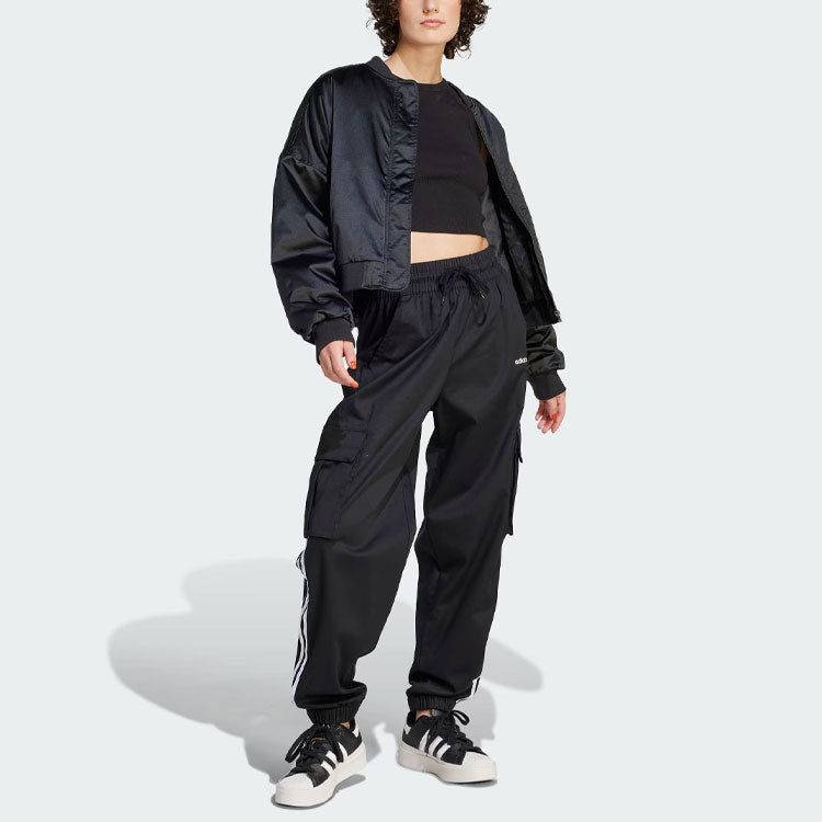 (WMNS) adidas Originals Cargo Pants 'Black' IR9796 sold by KicksCrew product image thumbnail 4