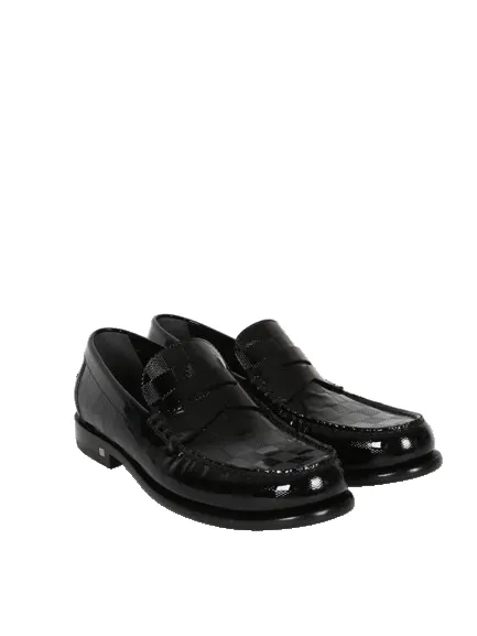 LOUIS VUITTON LV Graduation Loafers 'Black' 1A1HZY sold by KicksCrew product image thumbnail 2