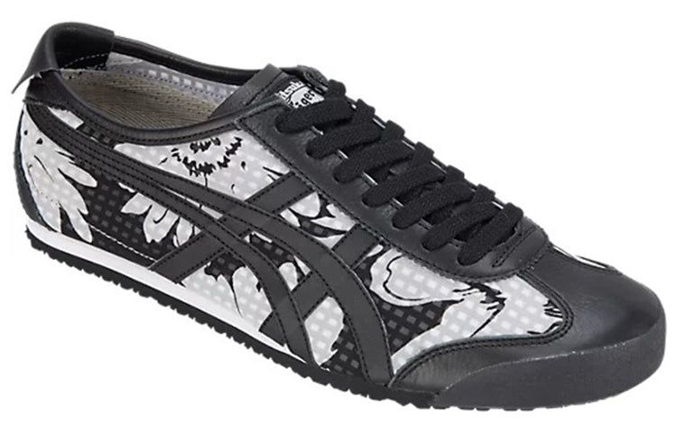 (WMNS) Onitsuka Tiger Mexico 66 'Floral - Black White' D860N-9090 sold by KicksCrew product image thumbnail 4
