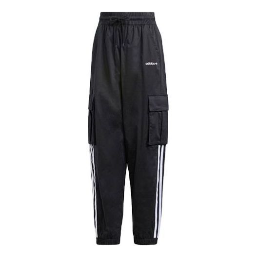 (WMNS) adidas Originals Cargo Pants 'Black' IR9796 sold by KicksCrew