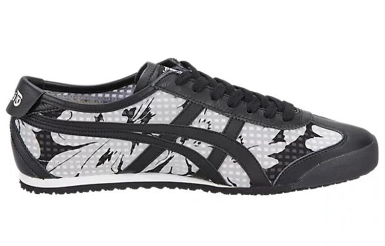(WMNS) Onitsuka Tiger Mexico 66 'Floral - Black White' D860N-9090 sold by KicksCrew product image thumbnail 2
