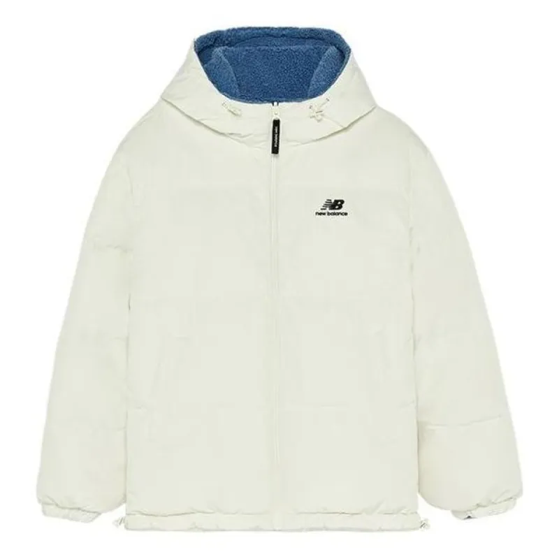 New Balance Logo Sportswear Puffer 'White Blue' 5PC44733-IV sold by KicksCrew