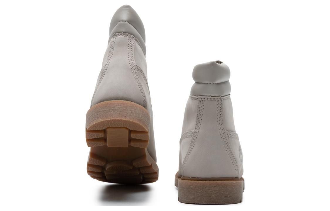 (WMNS) Timberland Linden Woods 6 Inch Waterproof Boots 'Light Grey' A2G5EMK51 sold by KicksCrew product image thumbnail 4