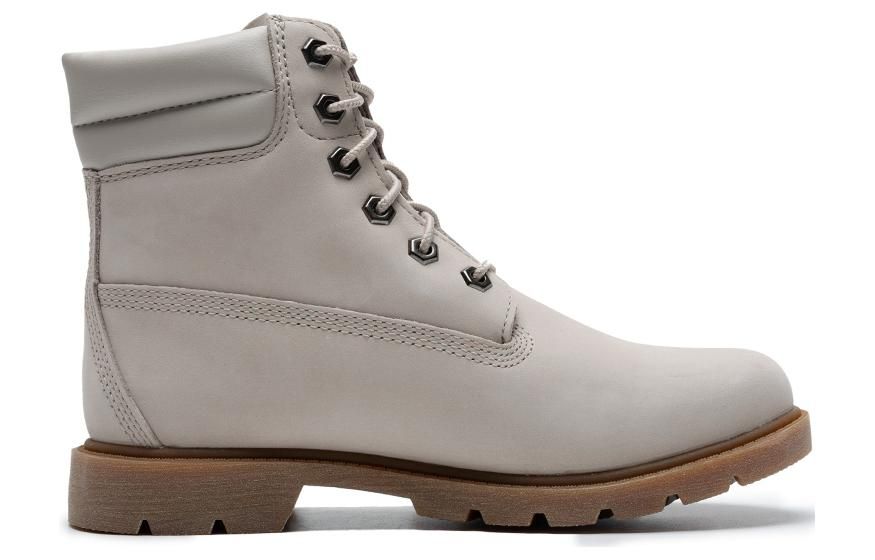 (WMNS) Timberland Linden Woods 6 Inch Waterproof Boots 'Light Grey' A2G5EMK51 sold by KicksCrew product image thumbnail 2