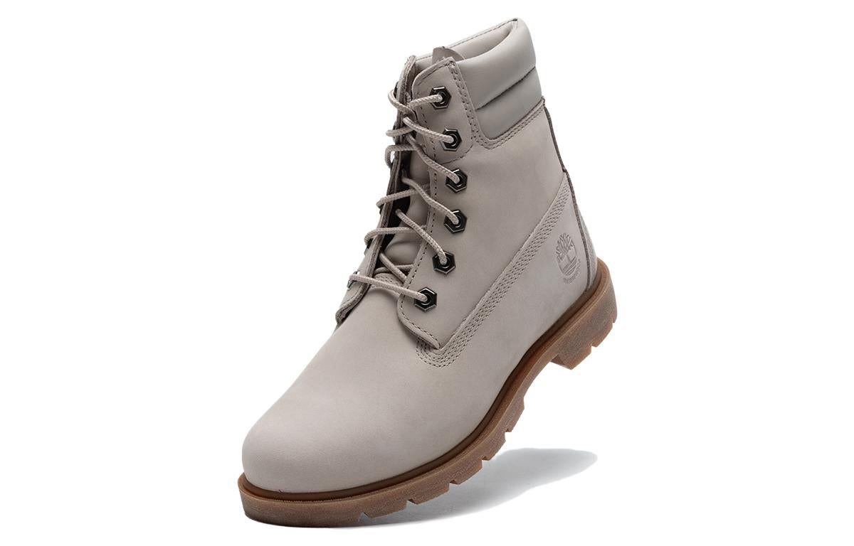 (WMNS) Timberland Linden Woods 6 Inch Waterproof Boots 'Light Grey' A2G5EMK51 sold by KicksCrew product image thumbnail 3