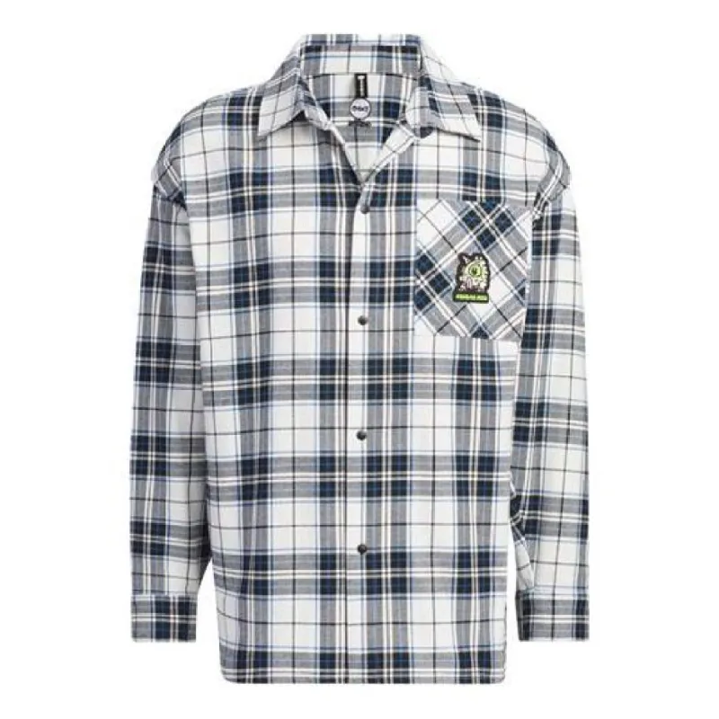adidas Neo Casual Detachable Sleeve Shirt 'White Black' IK5155 sold by KicksCrew