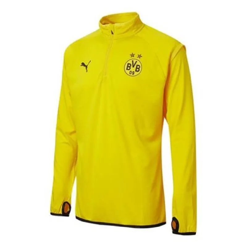 Puma Bvb Warm Up Jacket 'Yellow' 758582-01 sold by KicksCrew