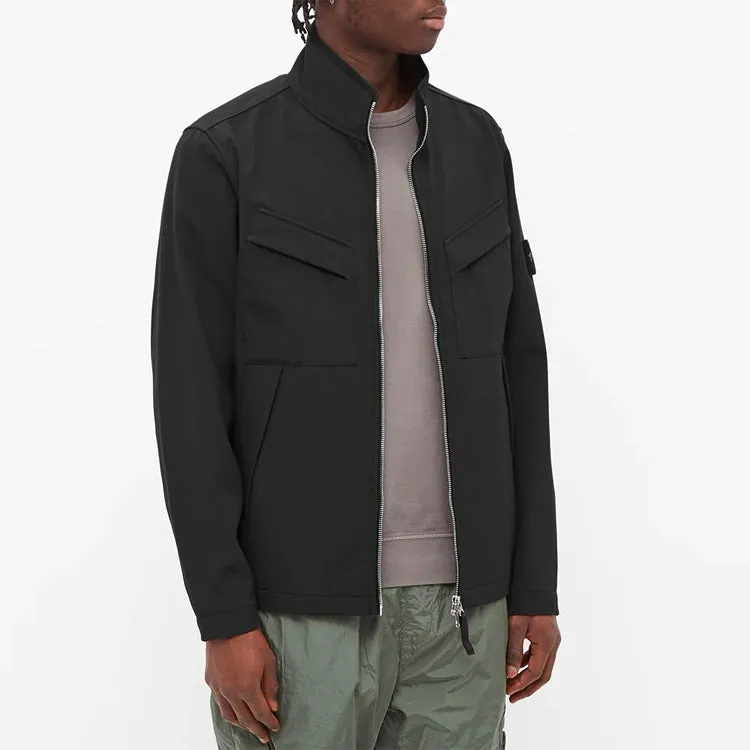STONE ISLAND Soft Shell-R Jacket 'Black' 741540827-V0029 sold by KicksCrew product image thumbnail 3