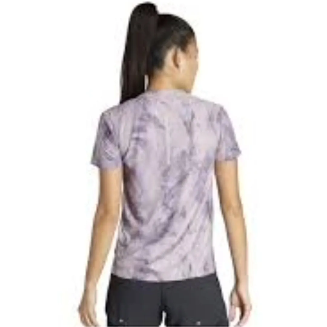 (WMNS) adidas Ultimateadidas Allover Print T-Shirt Asia Sizing 'Purple' IL7177 sold by KicksCrew product image thumbnail 3