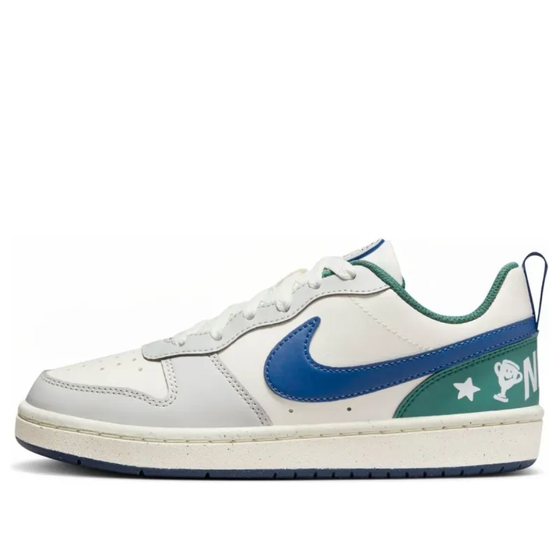 (GS) Nike Court Borough Low Recraft 'Sail Court Blue Bicoastal' HM3722-141 sold by KicksCrew