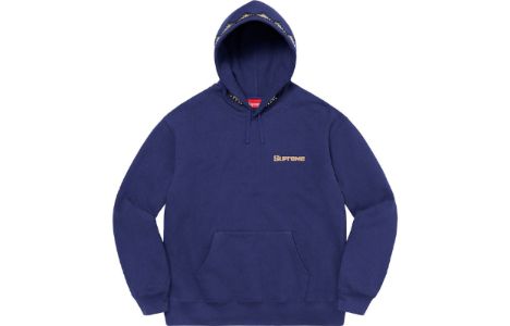 Supreme Pharaoh Studded Hoodie 'Blue White Black' SUP-FW20-020 sold by KicksCrew