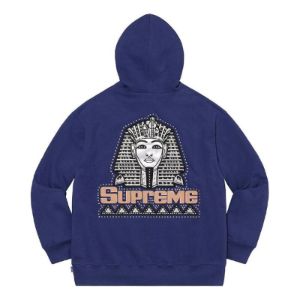 Supreme Pharaoh Studded Hoodie 'Blue White Black' SUP-FW20-020 sold by KicksCrew