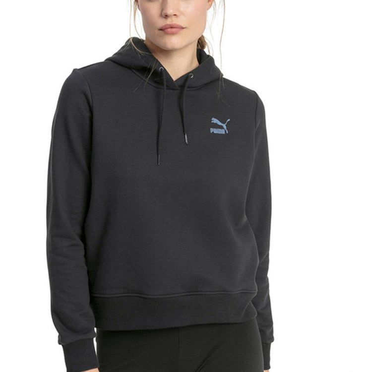 (WMNS) Puma Iridescent Hoodie 'Black Grey Blue' 597877-01 sold by KicksCrew product image thumbnail 3