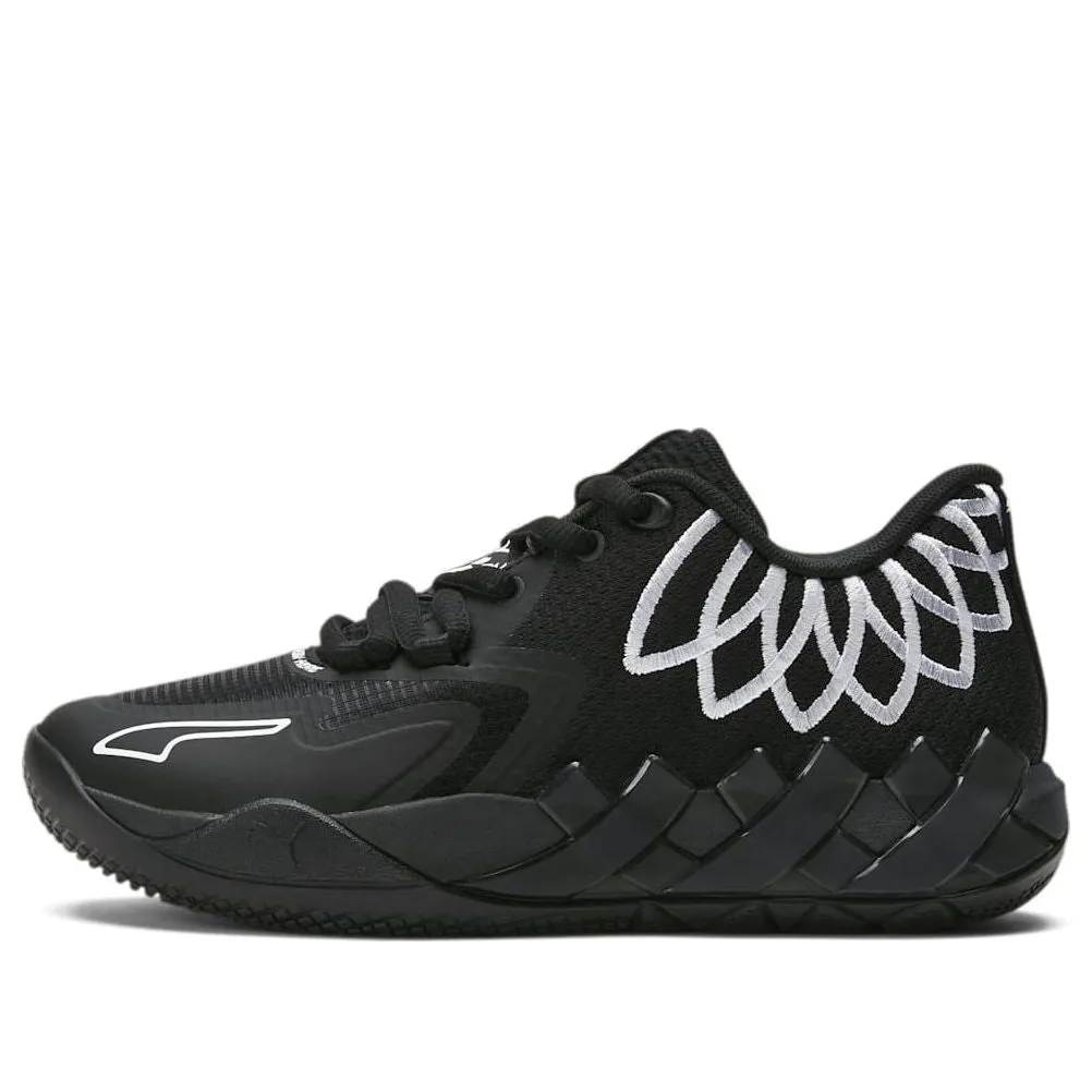 (GS) PUMA MB.01 Lo 'Black White' 377368-12 sold by KicksCrew