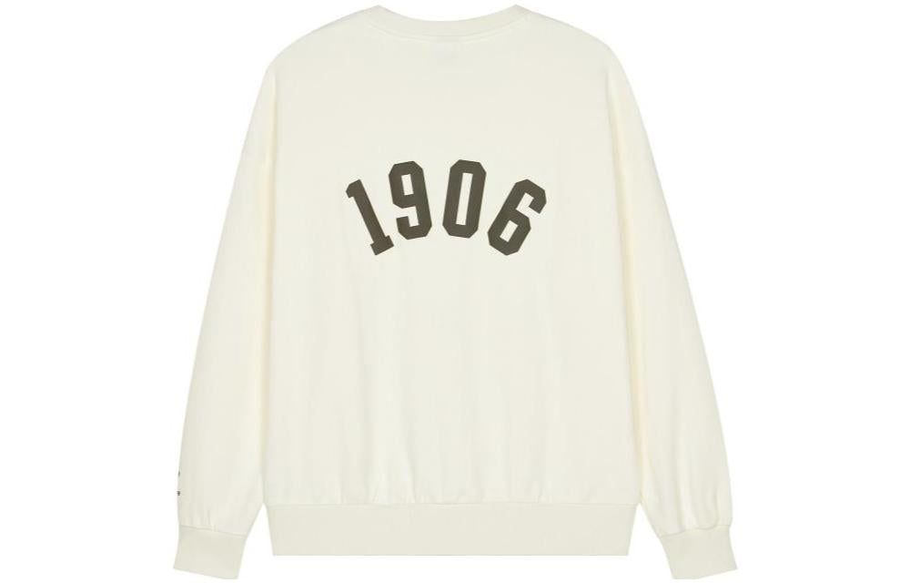 New Balance Logo Print Sweatshirt 'White' AMT23330-CIC sold by KicksCrew product image thumbnail 2