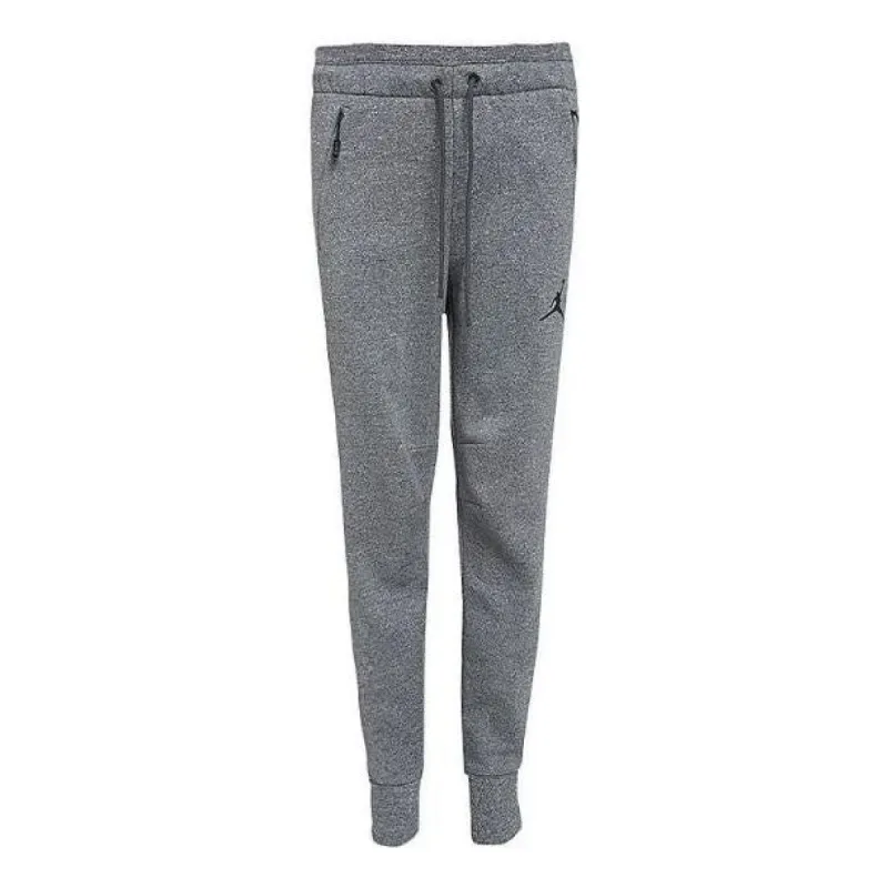 Air Jordan Icon Fleece Cuffed Pants 'Grey' 809475-060 sold by KicksCrew