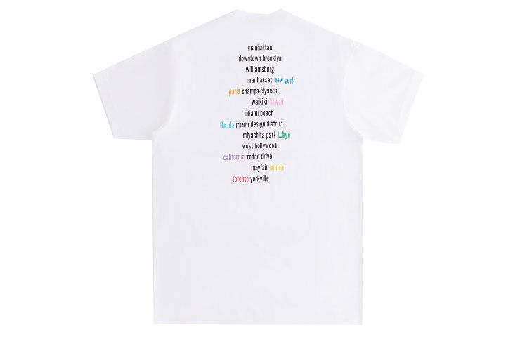 KITH Treats London Café Tee 'White Pink' KHT030085-101 sold by KicksCrew product image thumbnail 2