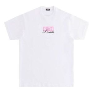 KITH Treats London Café Tee 'White Pink' KHT030085-101 sold by KicksCrew