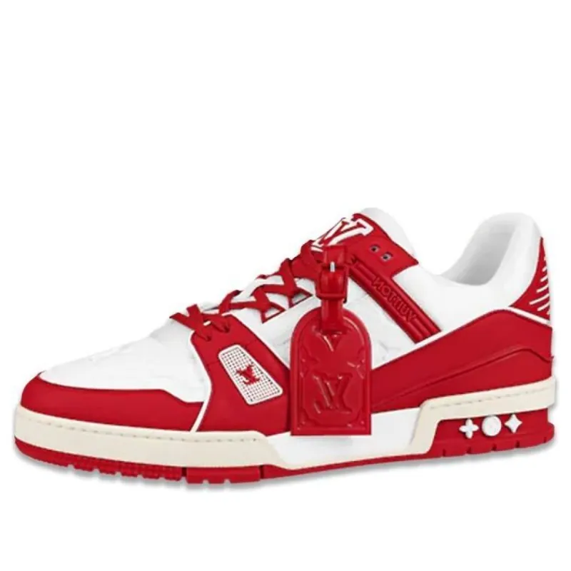 LOUIS VUITTON x PRODUCT (RED) Trainers 'Red' 1A8PJW sold by KicksCrew