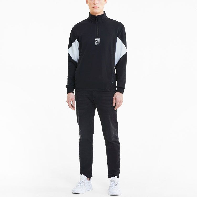 Puma Rebel Half-Zip TR 'Black White' 585280-01 sold by KicksCrew product image thumbnail 3