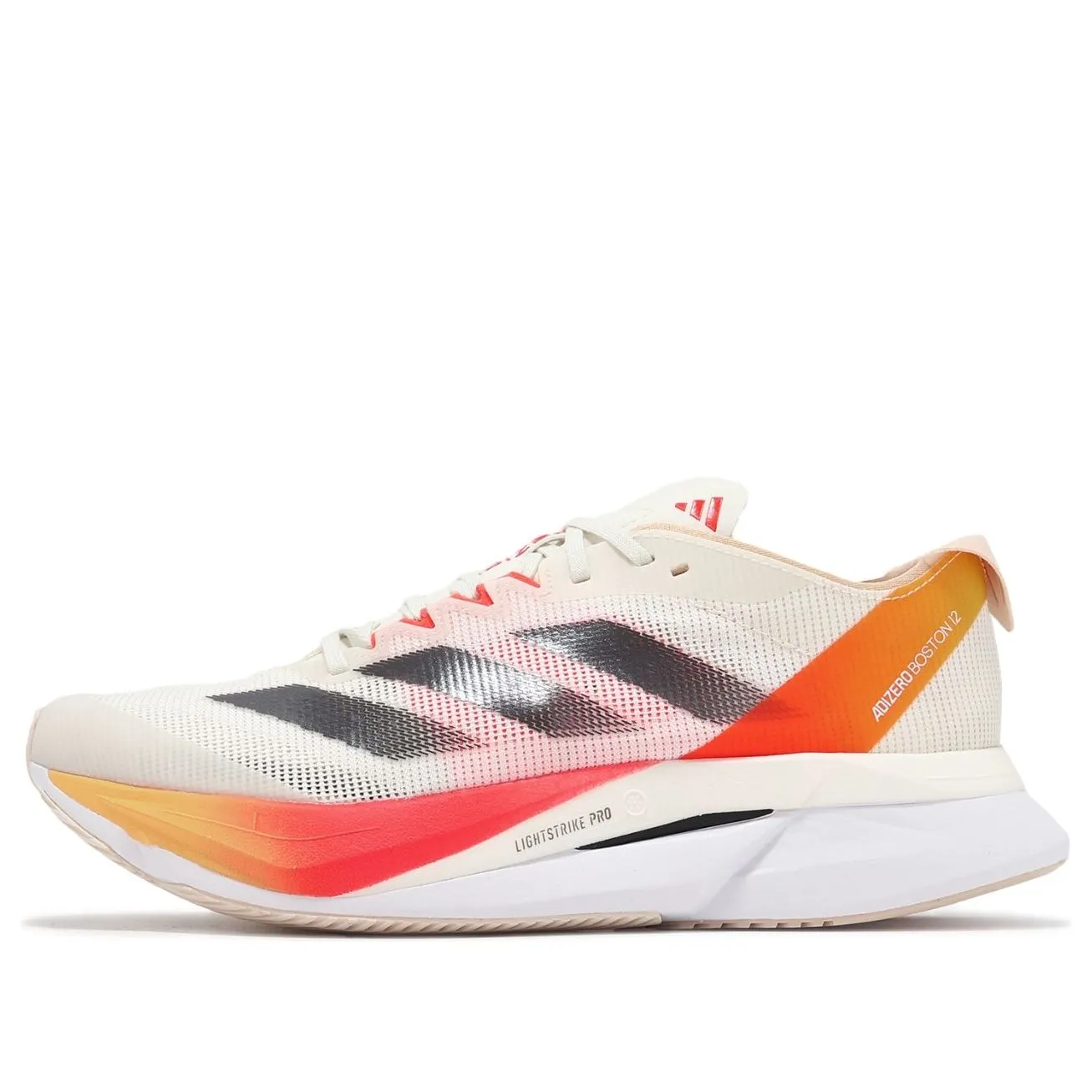 (WMNS) adidas Adizero Boston 12 'Ivory Solar Red' IG3325 sold by KicksCrew