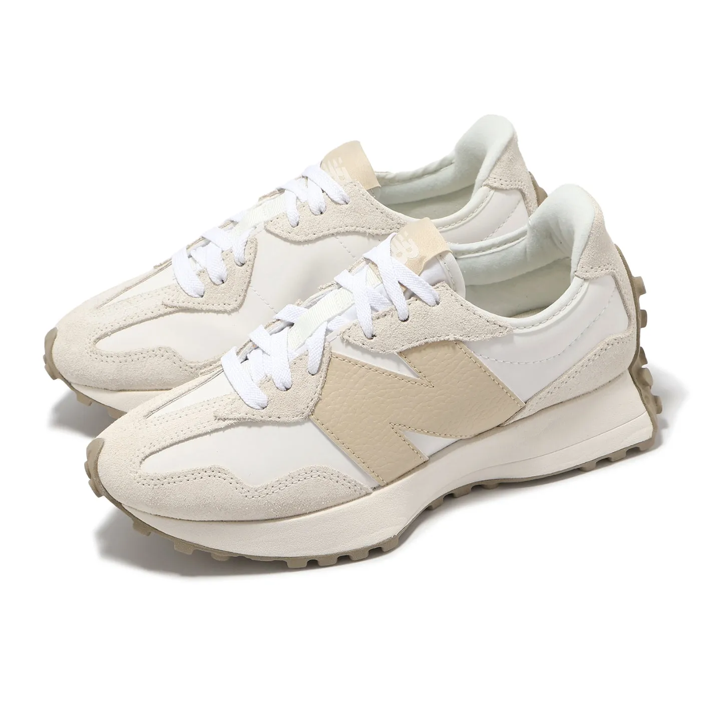 (WMNS) New Balance 327 'Sea Salt Sandstone' WS327KG sold by KicksCrew product image thumbnail 3