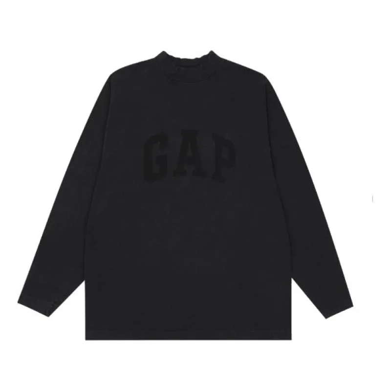 Yeezy Gap Engineered By Balenciaga Dove Long Sleeve T-Shirt 'Black' 473005-00 sold by KicksCrew